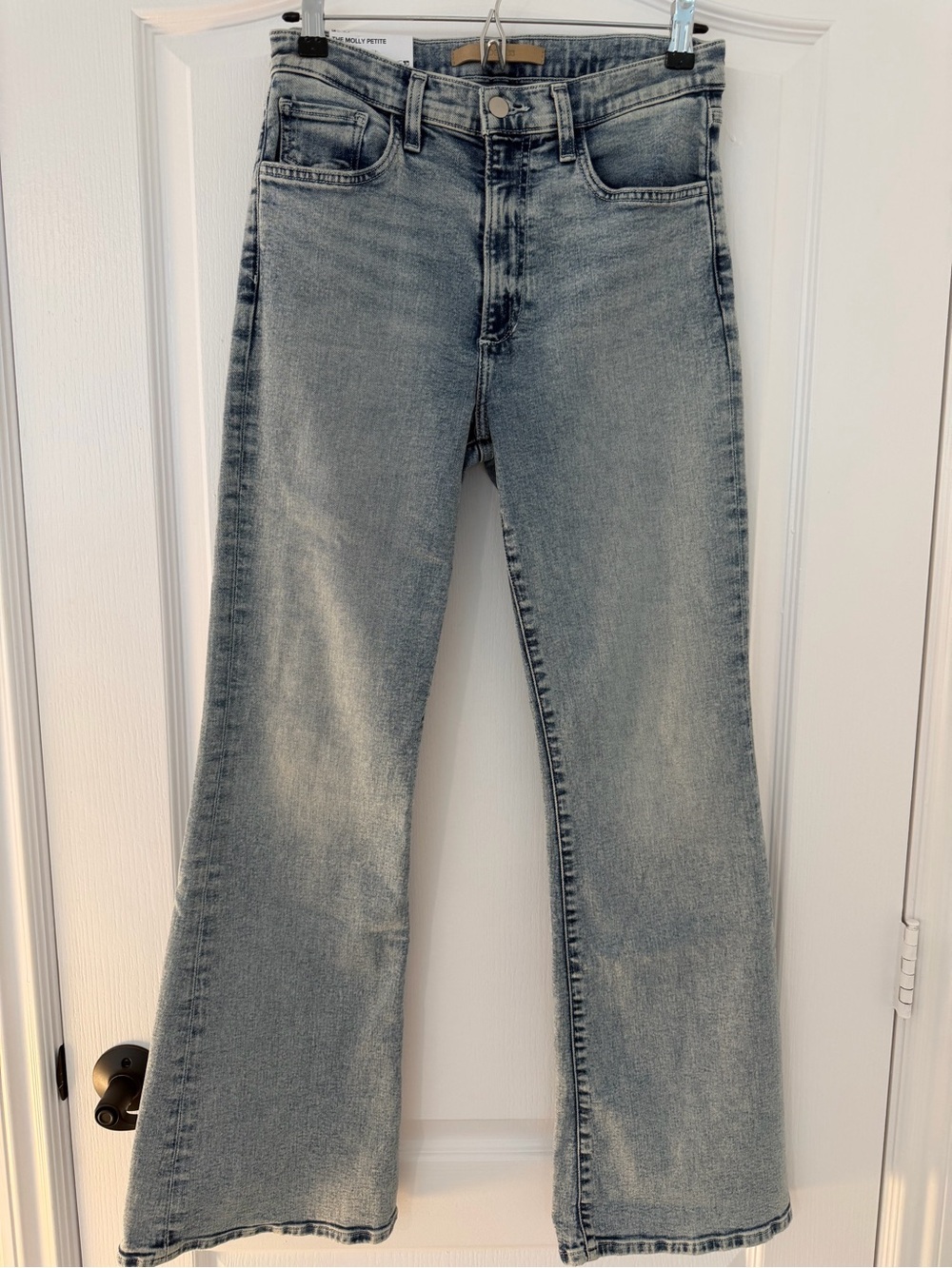 Joe's Jeans Light Wash Flare Wide-Leg Jeans